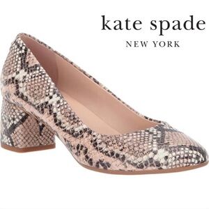 NEW Kate Spade New York Beverly Snake Pump Heels 6